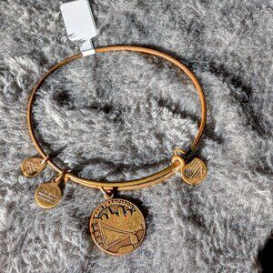 Alex & Ani San Francisco gold tone bracelet #46